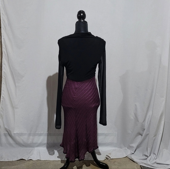 Georges Levesque Pour Scandale dress boho 1980s designer whimsigoth XS vintage - Picture 3 of 15